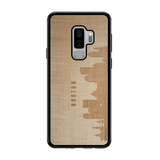 CityScape Wooden Phone Case (Boston MA Skyline)
