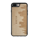 CityScape Wooden Phone Case (Boston MA Skyline)