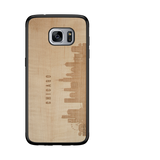 CityScape Wooden Phone Case (Chicago IL Skyline)