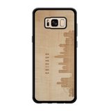 CityScape Wooden Phone Case (Chicago IL Skyline)