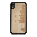CityScape Wooden Phone Case (Dallas TX Skyline)