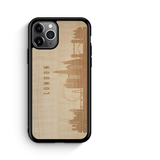 CityScape Wooden Phone Case (London England Skyline)