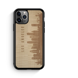 CityScape Wooden Phone Case (Los Angeles CA Skyline)