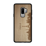 CityScape Wooden Phone Case (Paris France Skyline)