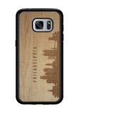 CityScape Wooden Phone Case (Philadelphia PA Skyline)