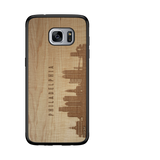 CityScape Wooden Phone Case (Philadelphia PA Skyline)