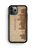 CityScape Wooden Phone Case (Portland OR Skyline)