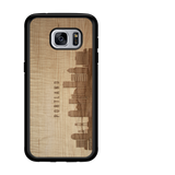 CityScape Wooden Phone Case (Portland OR Skyline)