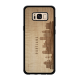 CityScape Wooden Phone Case (Portland OR Skyline)