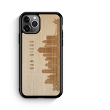 CityScape Wooden Phone Case (San Diego CA Skyline)