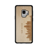 CityScape Wooden Phone Case (San Diego CA Skyline)