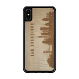 CityScape Wooden Phone Case (San Francisco CA Skyline)