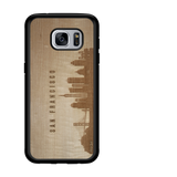 CityScape Wooden Phone Case (San Francisco CA Skyline)