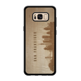 CityScape Wooden Phone Case (San Francisco CA Skyline)