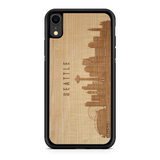 CityScape Wooden Phone Case (Seattle WA Skyline)