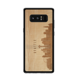 CityScape Wooden Phone Case (Seattle WA Skyline)