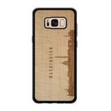 CityScape Wooden Phone Case (Washington DC Skyline)
