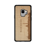 CityScape Wooden Phone Case (Washington DC Skyline)