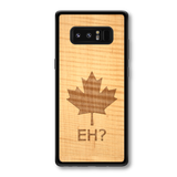 Slim Wooden Phone Case - Canada Eh? in Shimmering Maple