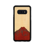 Slim Wooden Phone Case (Mt. Rainier Shimmering Maple Sky)