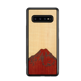 Slim Wooden Phone Case (Mt. Rainier Shimmering Maple Sky)