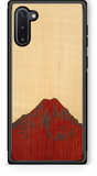 Slim Wooden Phone Case (Mt. Rainier Shimmering Maple Sky)