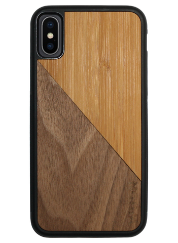 Slim Wooden Phone Case (Bamboo / Walnut Split)