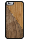 Slim Wooden Phone Case (Bamboo / Walnut Split)