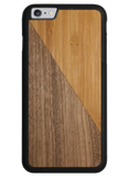 Slim Wooden Phone Case (Bamboo / Walnut Split)