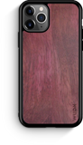 Slim Wooden Phone Case (Purple Heart)