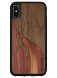 Slim Wooden Phone Case (Rock Climber Inlay)