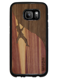 Slim Wooden Phone Case (Rock Climber Inlay)