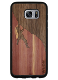 Slim Wooden Phone Case (Rock Climber Inlay)