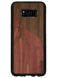 Slim Wooden Phone Case (Rock Climber Inlay)