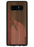 Slim Wooden Phone Case (Rock Climber Inlay)