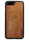 Slim Wooden Phone Case (Tree of Life Inlay with Mahogany & Bamboo)