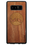 Slim Wooden Phone Case (Tree of Life Inlay with Mahogany & Bamboo)
