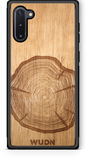 Slim Wooden Phone Case (Tree Stump in Mahogany)