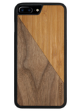 Slim Wooden Phone Case (Walnut / Bamboo Split)