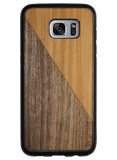 Slim Wooden Phone Case (Walnut / Bamboo Split)