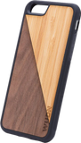 Slim Wooden Phone Case (Walnut / Bamboo Split)