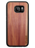 Slim Wooden Phone Case (Yoga Aum)