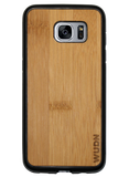 Slim Wooden Phone Case (Yoga Aum)