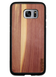 Slim Wooden Phone Case (Yoga Aum)