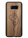 Slim Wooden Phone Case (Yoga Ganesha)