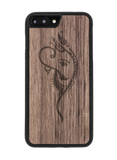 Slim Wooden Phone Case (Yoga Ganesha)
