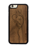 Slim Wooden Phone Case (Yoga Ganesha)