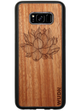 Slim Wooden Phone Case (Yoga Lotus)