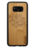 Slim Wooden Phone Case (Yoga Lotus)