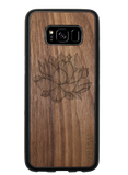 Slim Wooden Phone Case (Yoga Lotus)